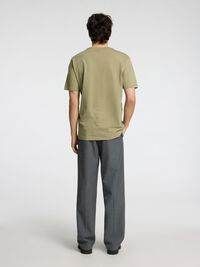 REGULAR FIT PRINT T-SHIRT, Vetiver, highres