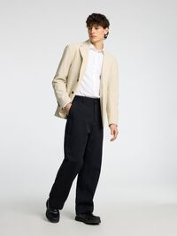 SEERSUCKER  BLAZER, Sand, highres