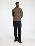 Selected 100% COTTON CREWNECK JUMPER, Major Brown, highres - 16097973_MajorBrown_005.jpg