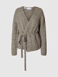 WOLMIX GEBREID VEST, Steel Gray, highres