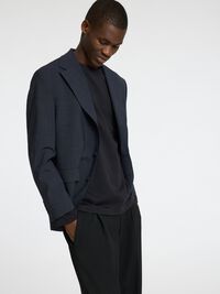 LOOSE FIT LANGÆRMET T-SHIRT, Black, highres