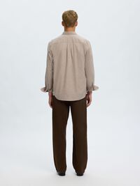 COTTON LONG SLEEVED SHIRT, Cornstalk, highres