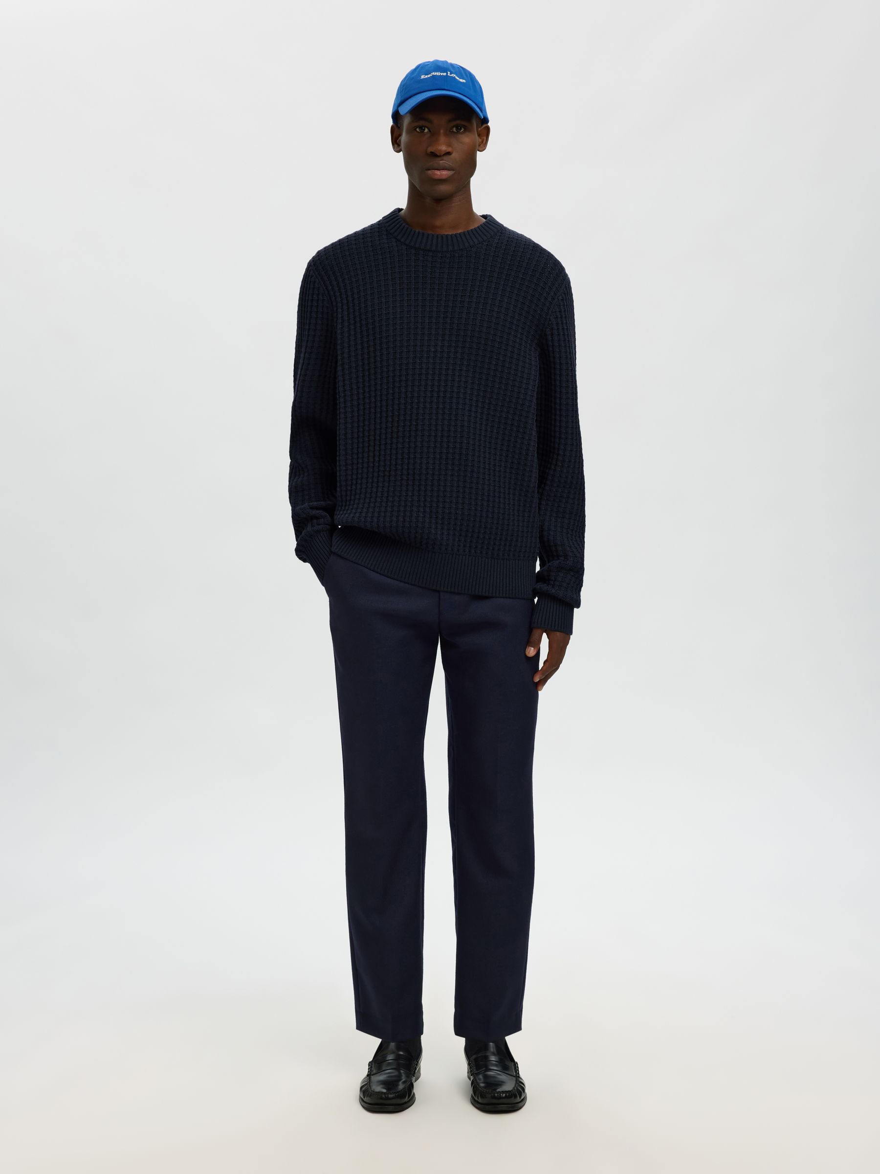 SWETER Z OKRĄGŁYM DEKOLTEM, Sky Captain, highres