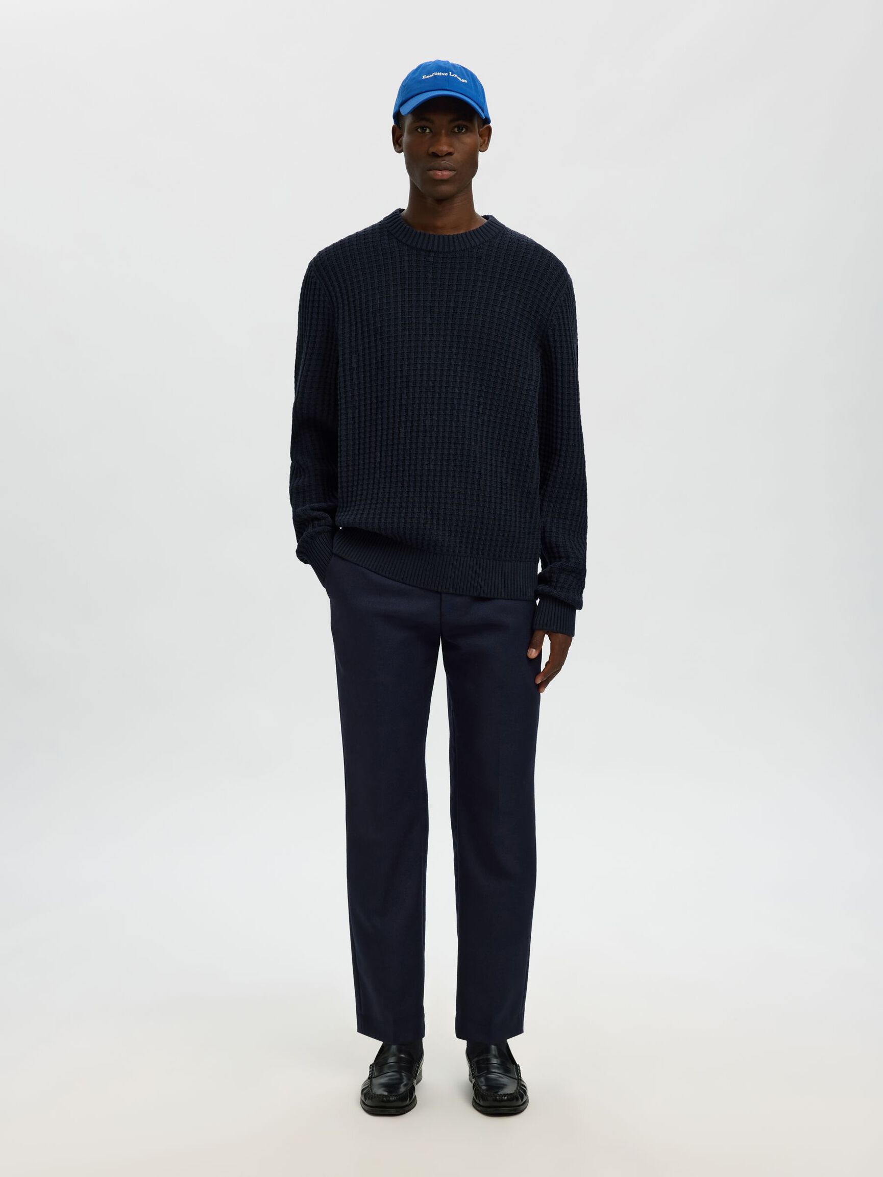 SWETER Z OKRĄGŁYM DEKOLTEM, Sky Captain, highres