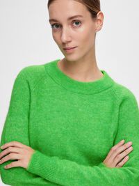 LANGE MOUWEN TRUI, Classic Green, highres