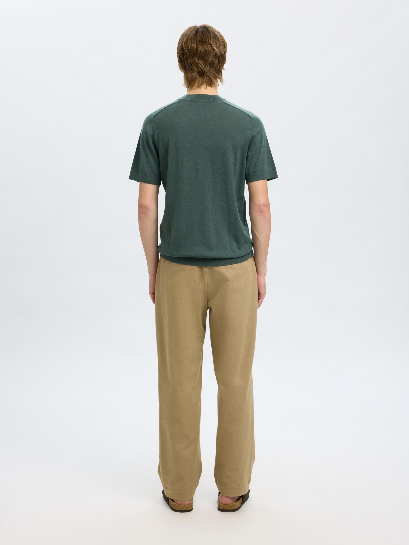 100% MERINO WOOL T-SHIRT, Deep Forest, highres