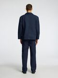 Selected HYBRID COTTON BLAZER, Outer Space, highres - 16099044_OuterSpace_004.jpg