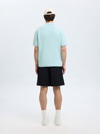 BOMULLSSYDD PIKÉTRÖJA, Winter Sky, highres