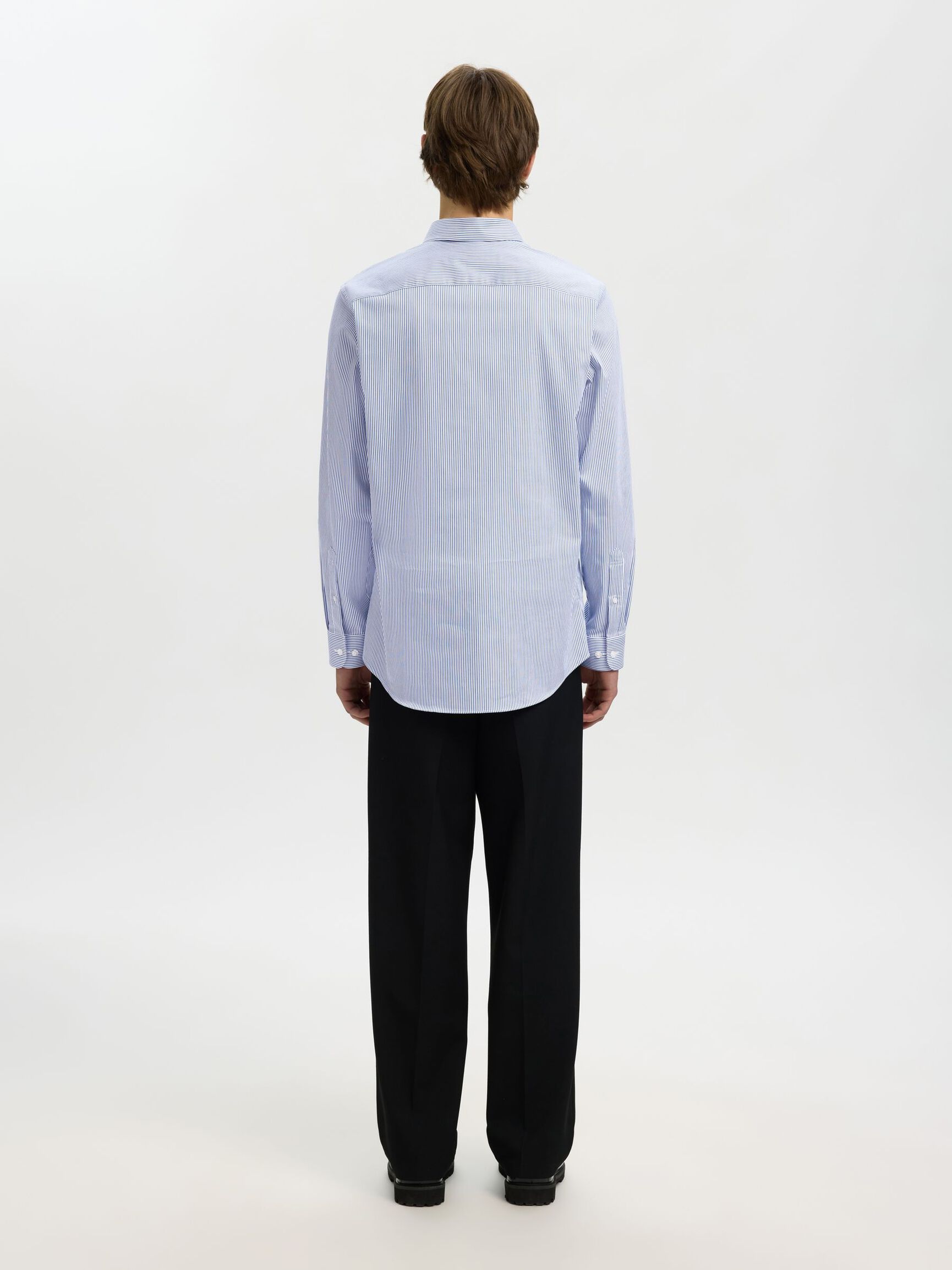 SLIM FIT HEMD, True Navy, highres