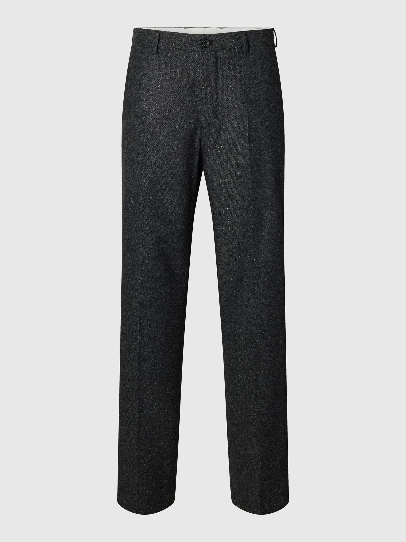 LOOSE FIT TROUSERS, Dark Grey, highres