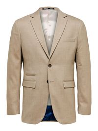 GEWEVEN WOLMIX BLAZER, Sand, highres