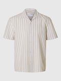Selected LINNENMIX OVERHEMD MET KORTE MOUWEN, Pure Cashmere, highres - 16092978_PureCashmere_1175226_001.jpg