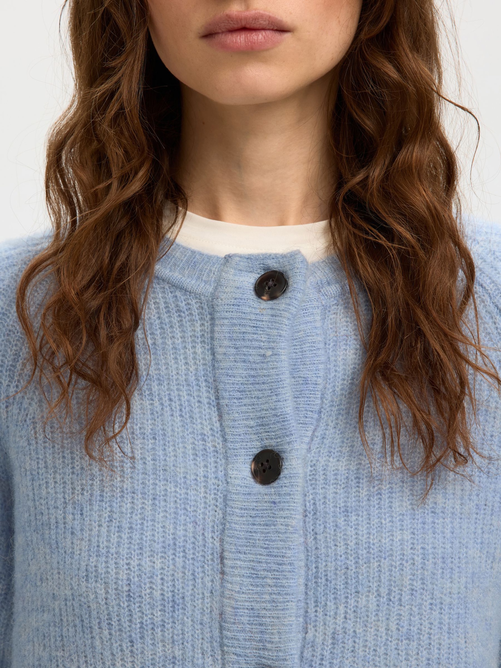CARDIGAN, Cashmere Blue, highres