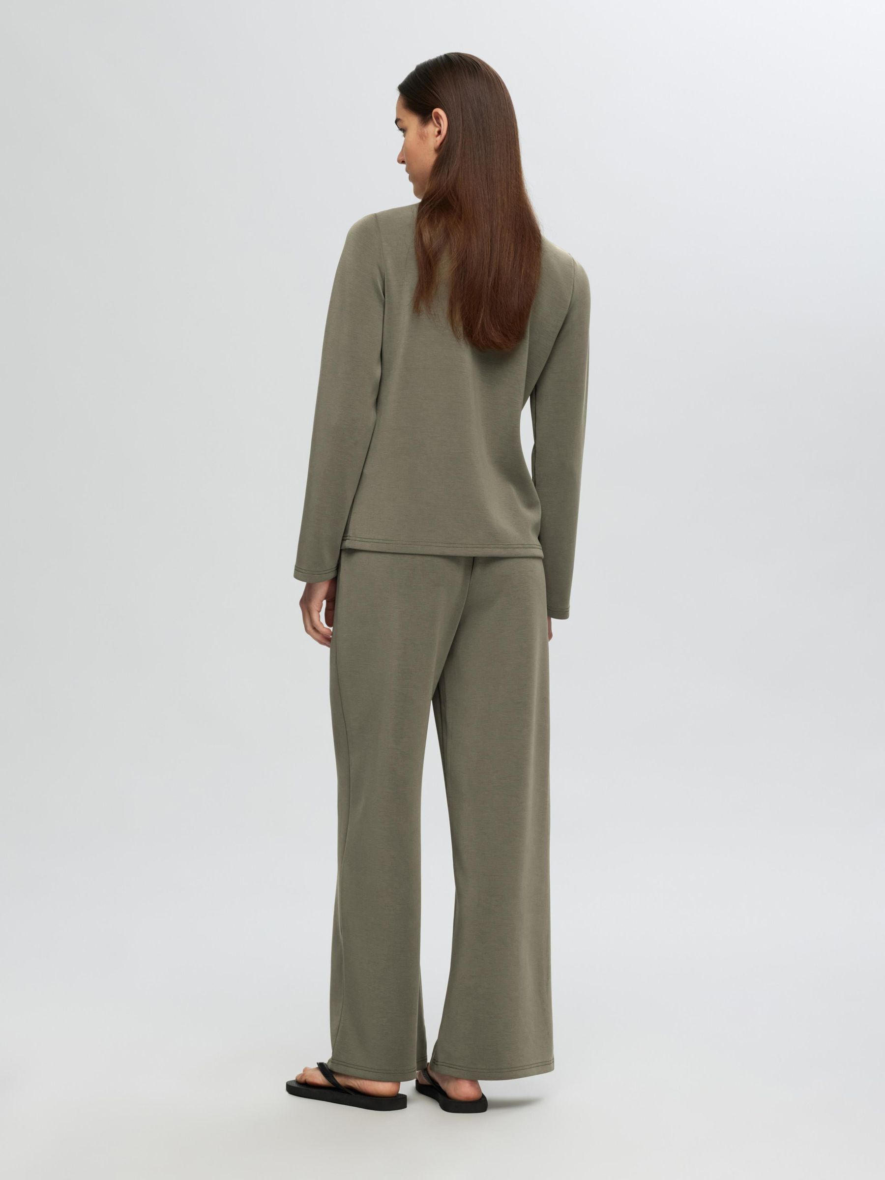 RELAXED FIT TROUSERS, Kalamata, highres