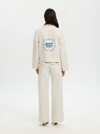 RELAXED FIT  JACKET, Egret, highres
