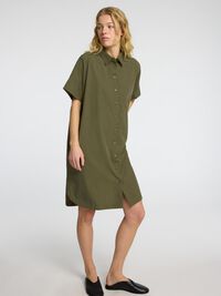 COTTON SHIRT DRESS, Kalamata, highres