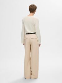 EXTRA WIDE FIT TROUSERS, Irish Cream, highres