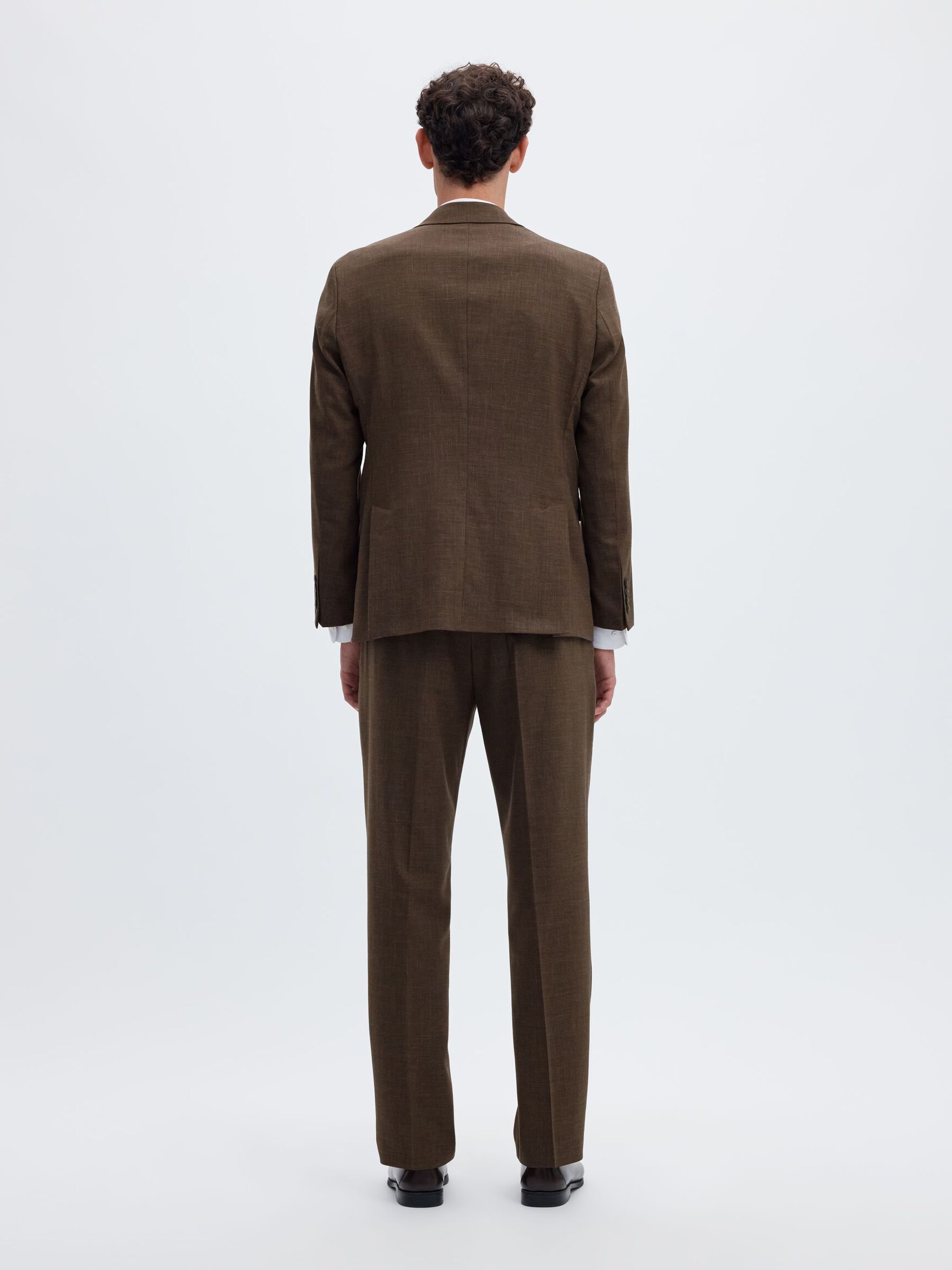 REGULAR FIT SUIT TROUSERS, Delicioso, highres