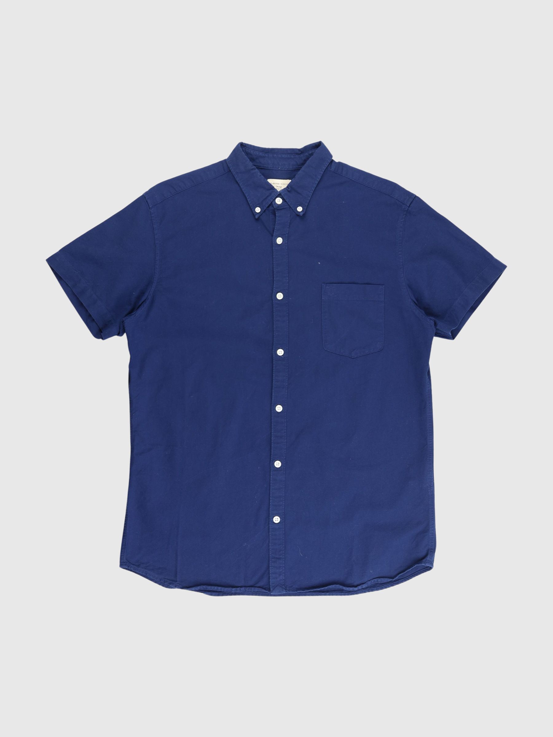 OXFORD - STRAIGT FIT SHIRT, Dark Sapphire, highres