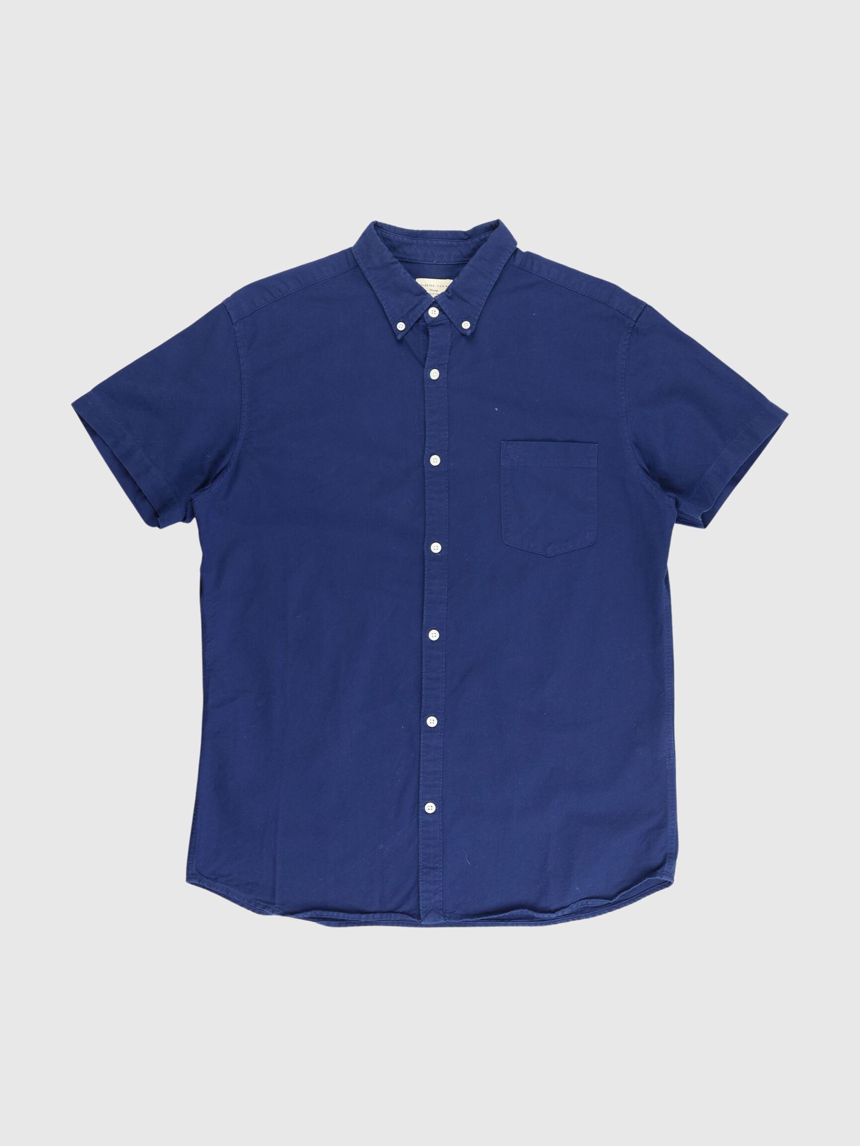 OXFORD - STRAIGT FIT SHIRT, Dark Sapphire, highres