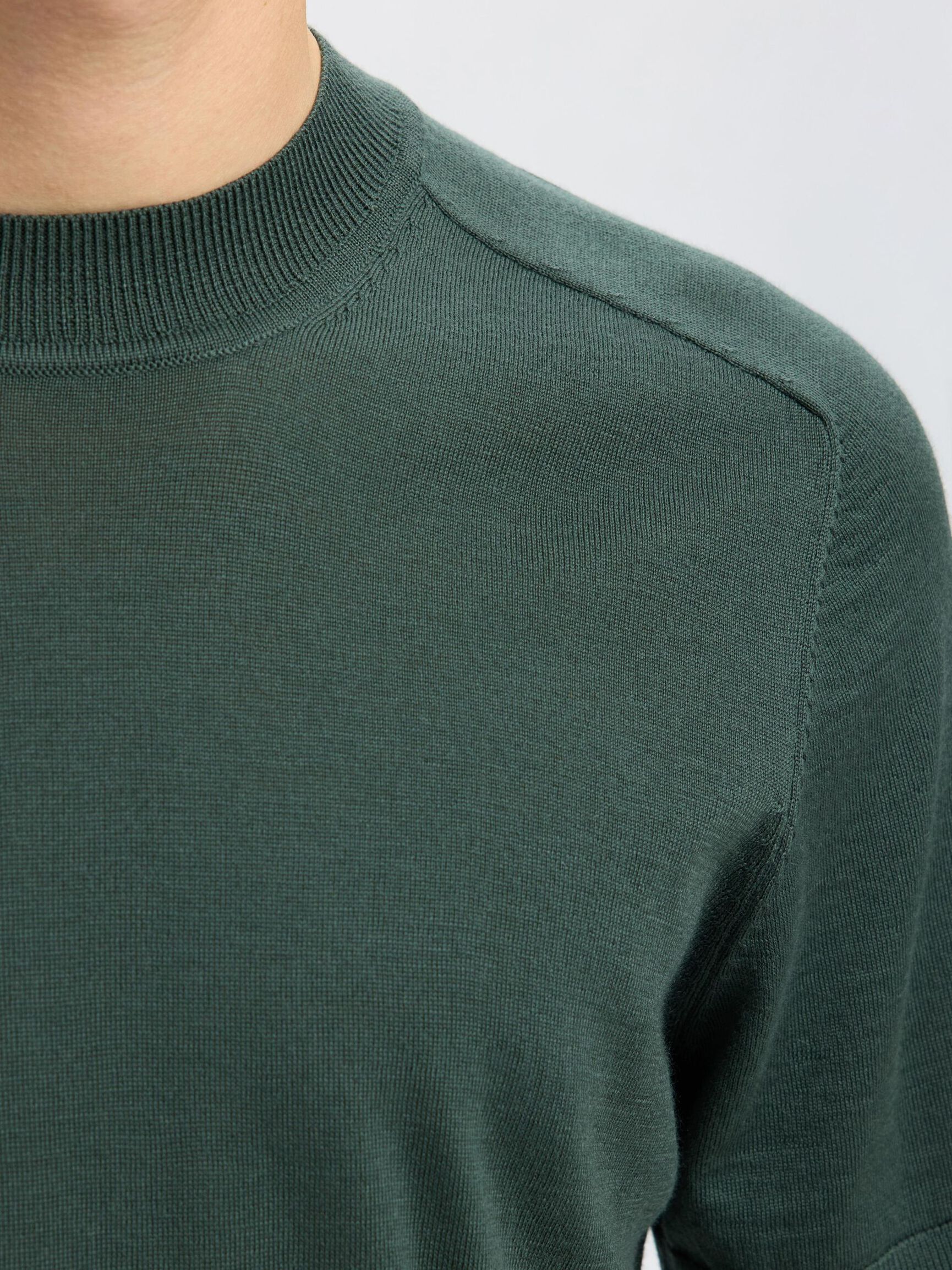 100% MERINO WOOL T-SHIRT, Deep Forest, highres