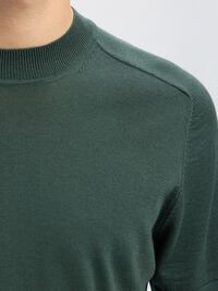 100% MERINO WOOL T-SHIRT, Deep Forest, highres