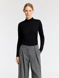 Selected 100% WOLL ROLLKRAGENPULLOVER, Black, highres - 16094435_Black_003.jpg