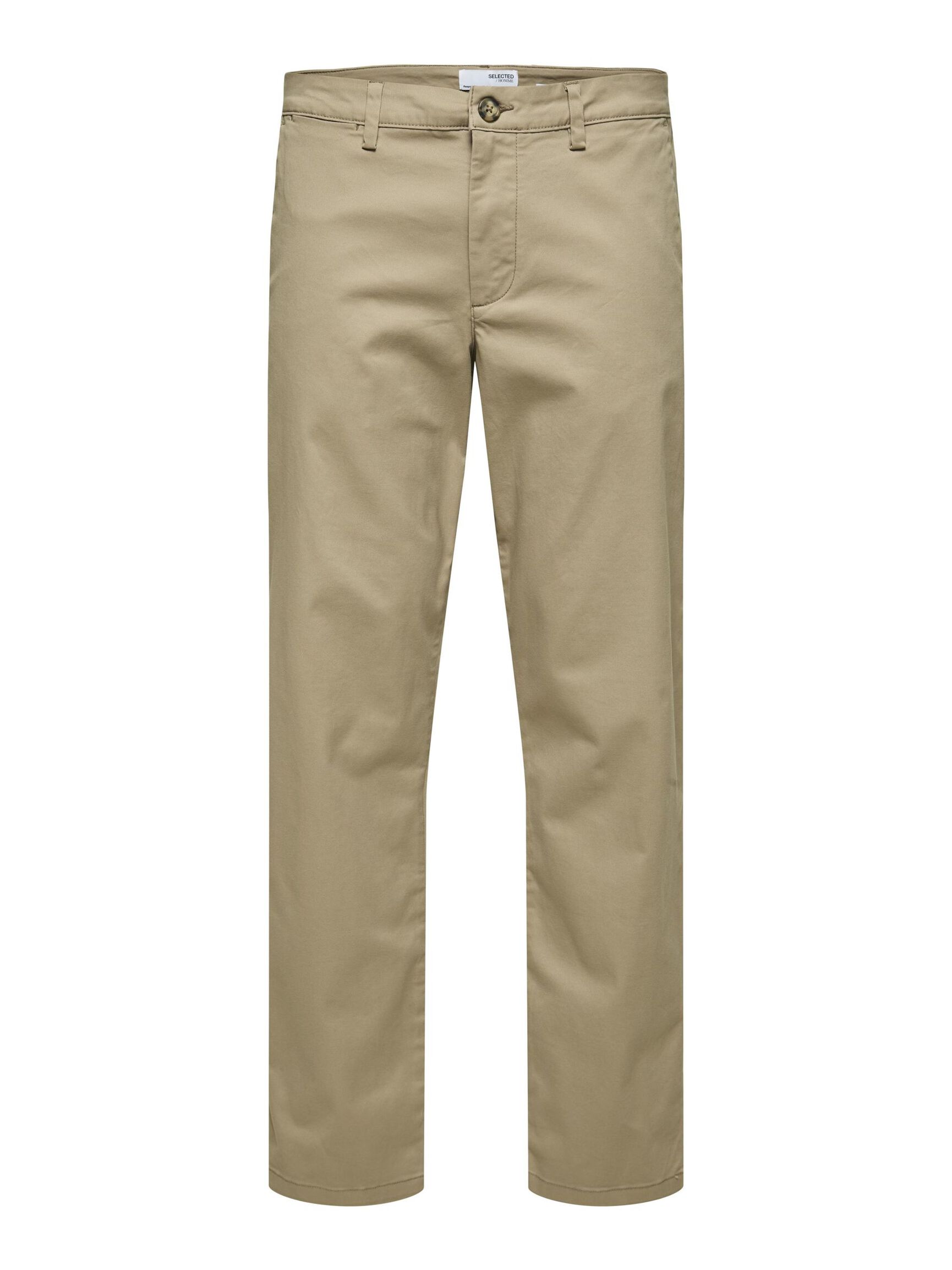 196 JAMBE DROITE CHINOS, Greige, highres