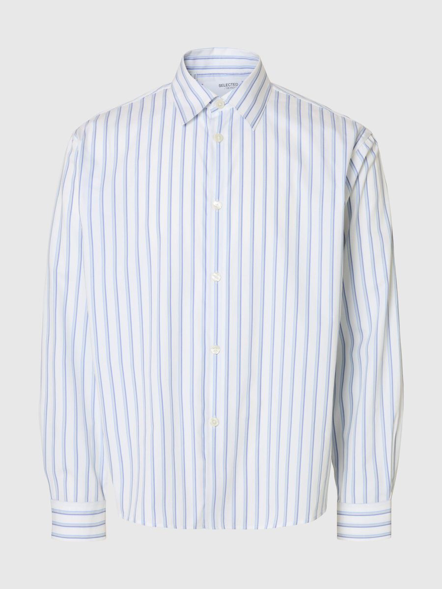 Product tile image - KOSZULA W PASKI, White | 16098402_White_1201551