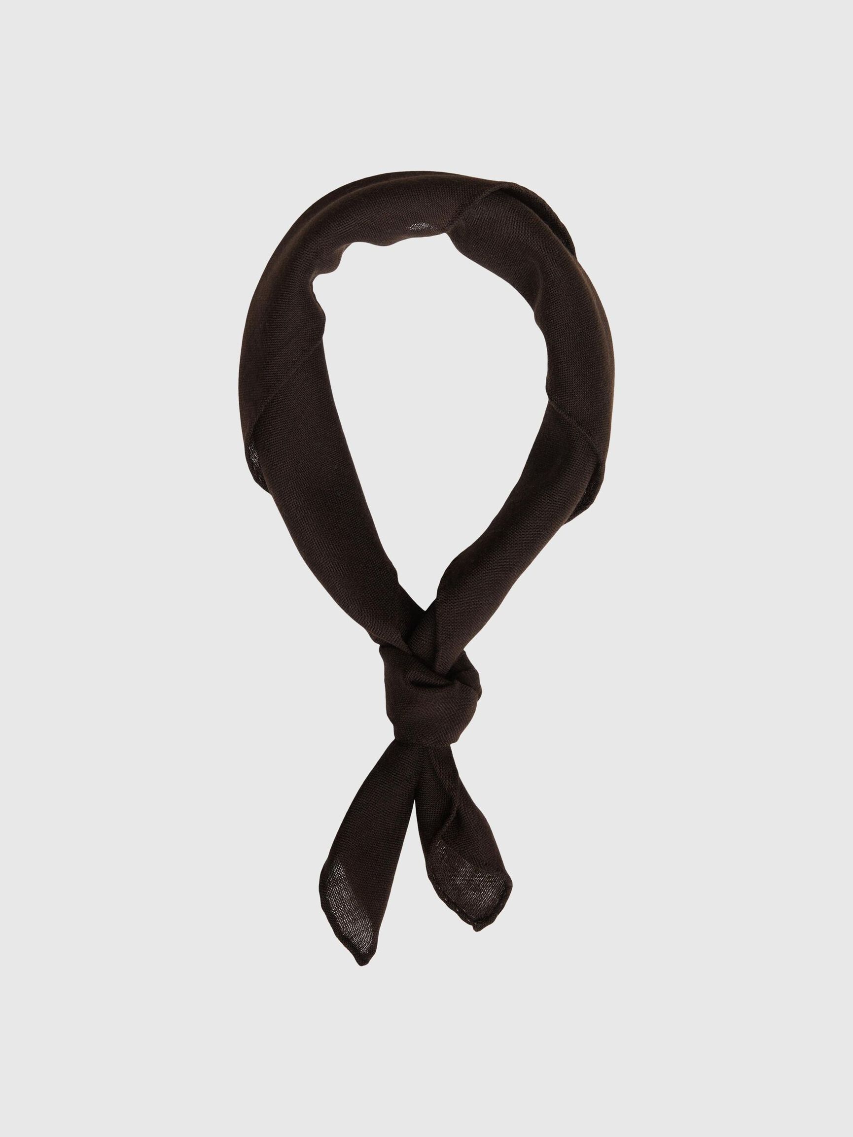 WOOL SCARF, Chocolate Torte, highres