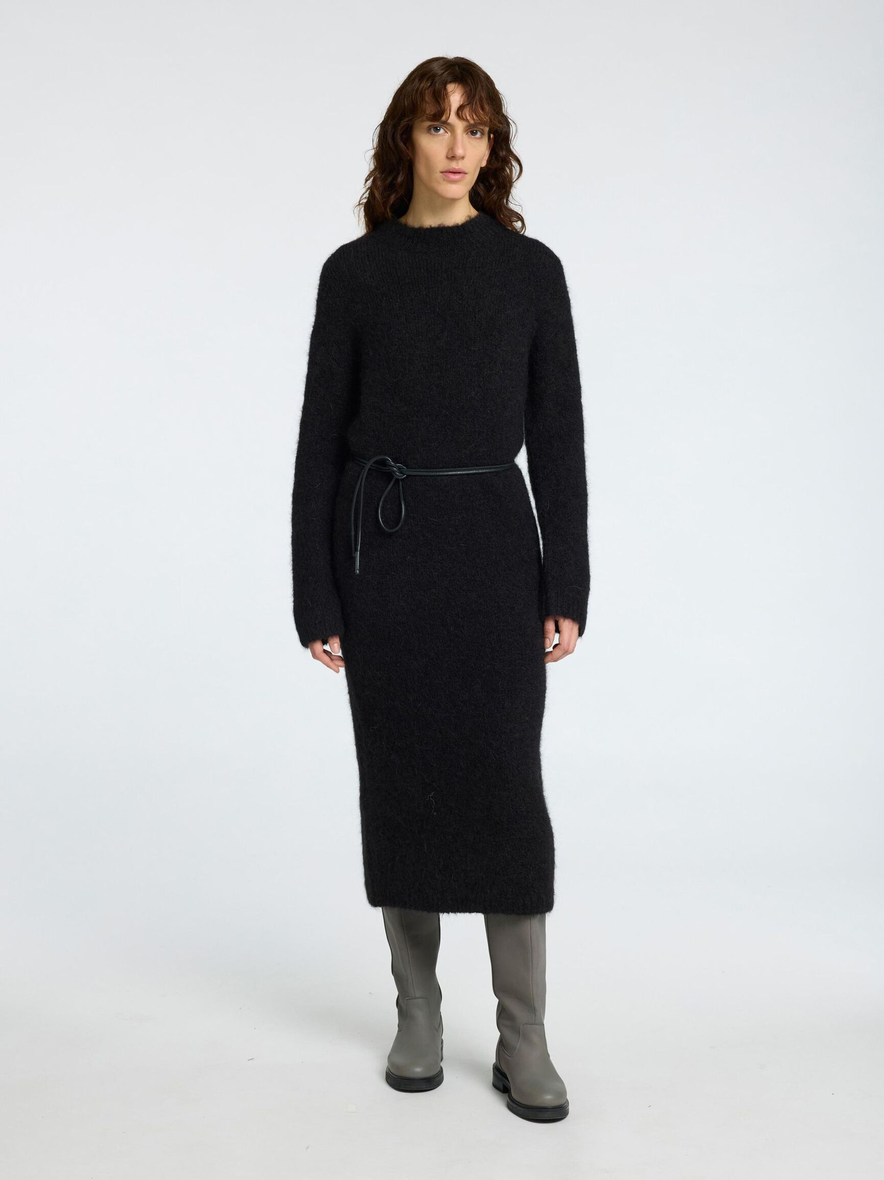 WOLMIX MAXI JURK, Black, highres