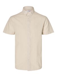 KLASSISK KORTÆRMET SKJORTE, Pure Cashmere, highres