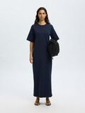 Selected MAXI SHORT SLEEVED DRESS, Dark Sapphire, highres - 16096501_DarkSapphire_008.jpg