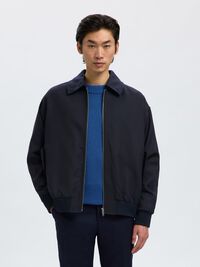 100% WOOL JACKET, Sky Captain, highres