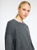 Selected LOOSE FIT WOLLGEMISCH PULLOVER, Medium Grey Melange, highres - 16093234_MediumGreyMelange_006.jpg