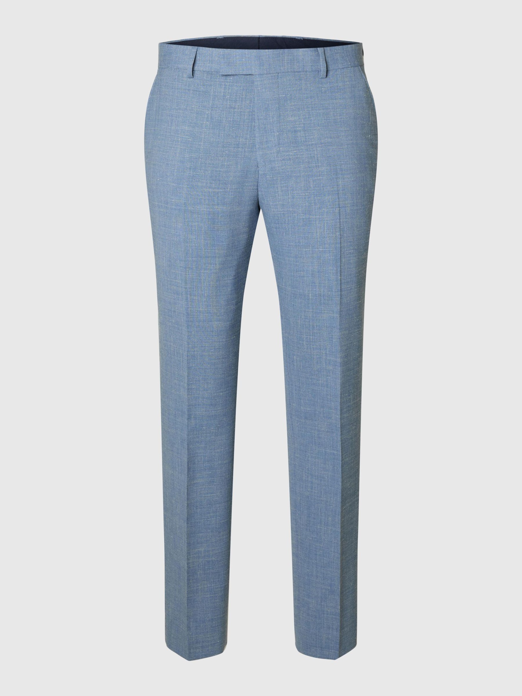 SLIM FIT ANZUGHOSE, Stonewash, highres
