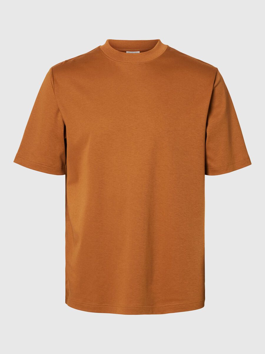 Selected RELAXED FIT T-SHIRT, Chipmunk, highres - 16097835_Chipmunk_001.jpg