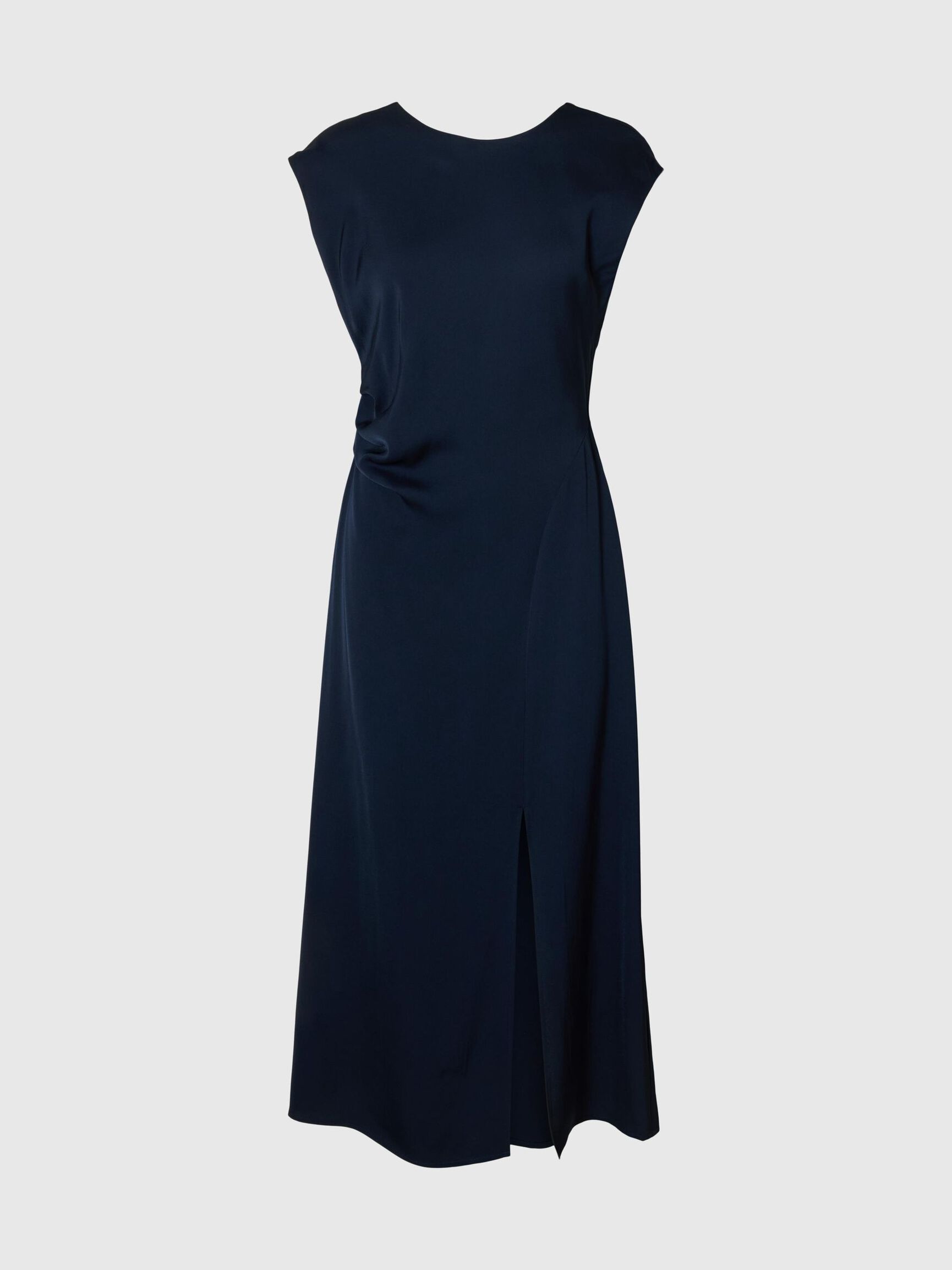 VISCOSE MAXI-JURK, Dark Sapphire, highres