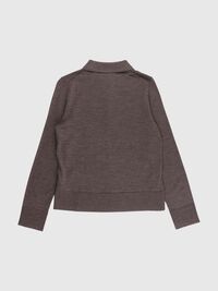 100% MERINOWOLL LANGARM-POLOSHIRT, Birch, highres