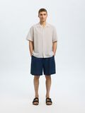 Selected LINNENMIX OVERHEMD MET KORTE MOUWEN, Pure Cashmere, highres - 16092978_PureCashmere_1175226_005.jpg