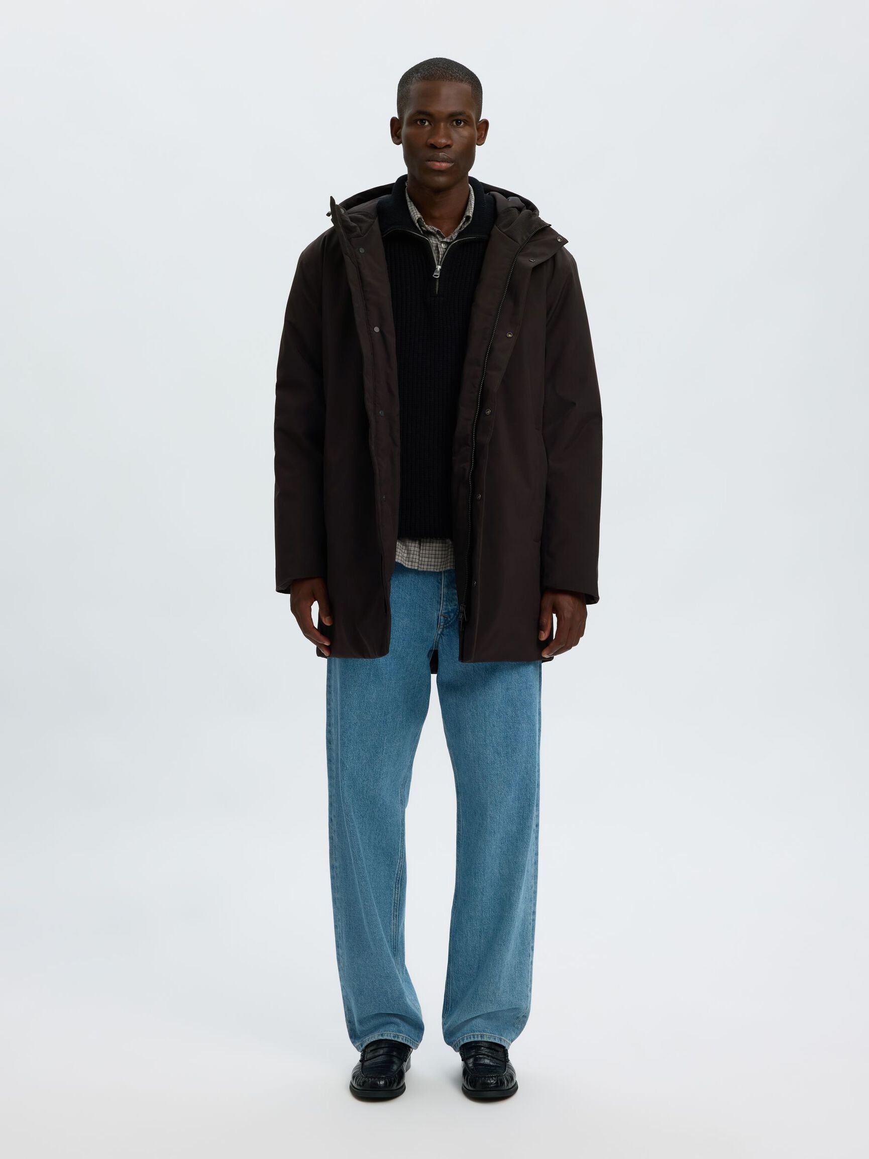 TECHNICAL PARKA, Black, highres