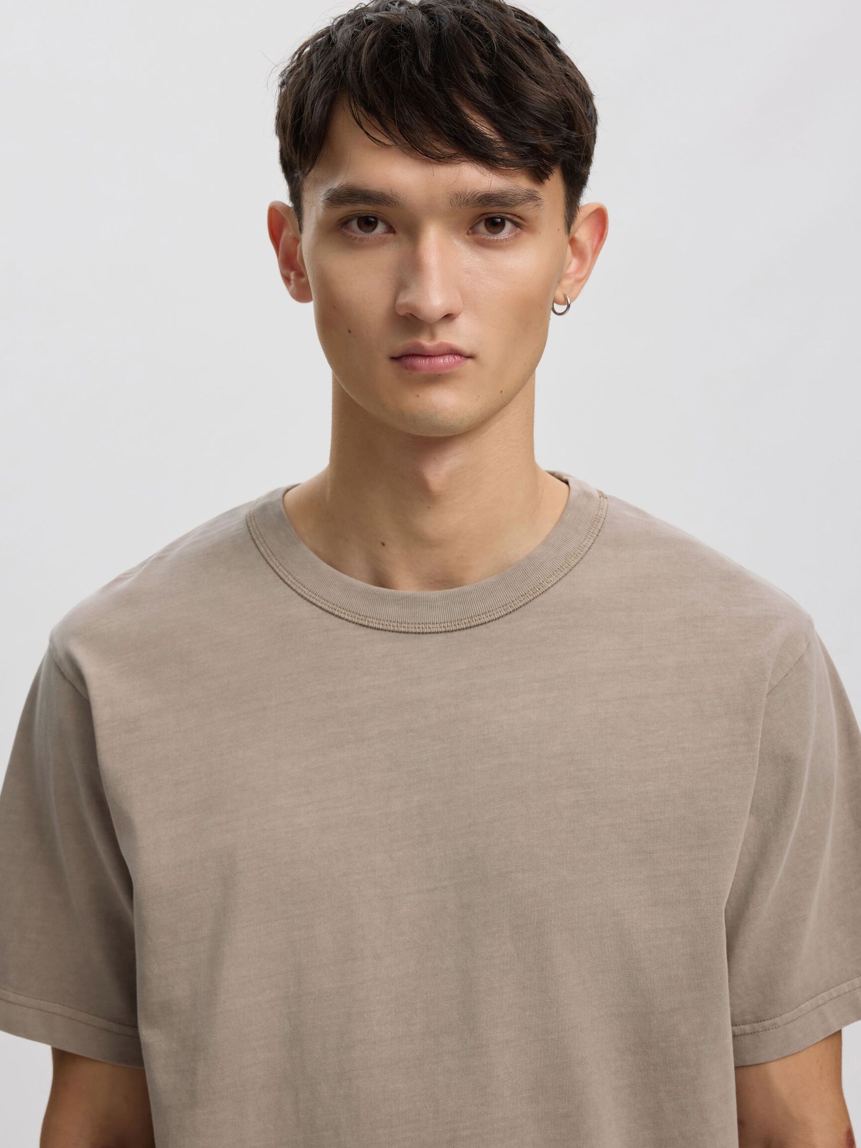 SHORT SLEEVED CREWNECK T-SHIRT, Fungi, highres