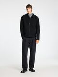 Selected ZIPPED  JACKET, Black, highres - 16095356_Black_005.jpg