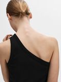 Selected SLEEVELESS ONE-SHOULDER TOP, Black, highres - 16092974_Black_008.jpg