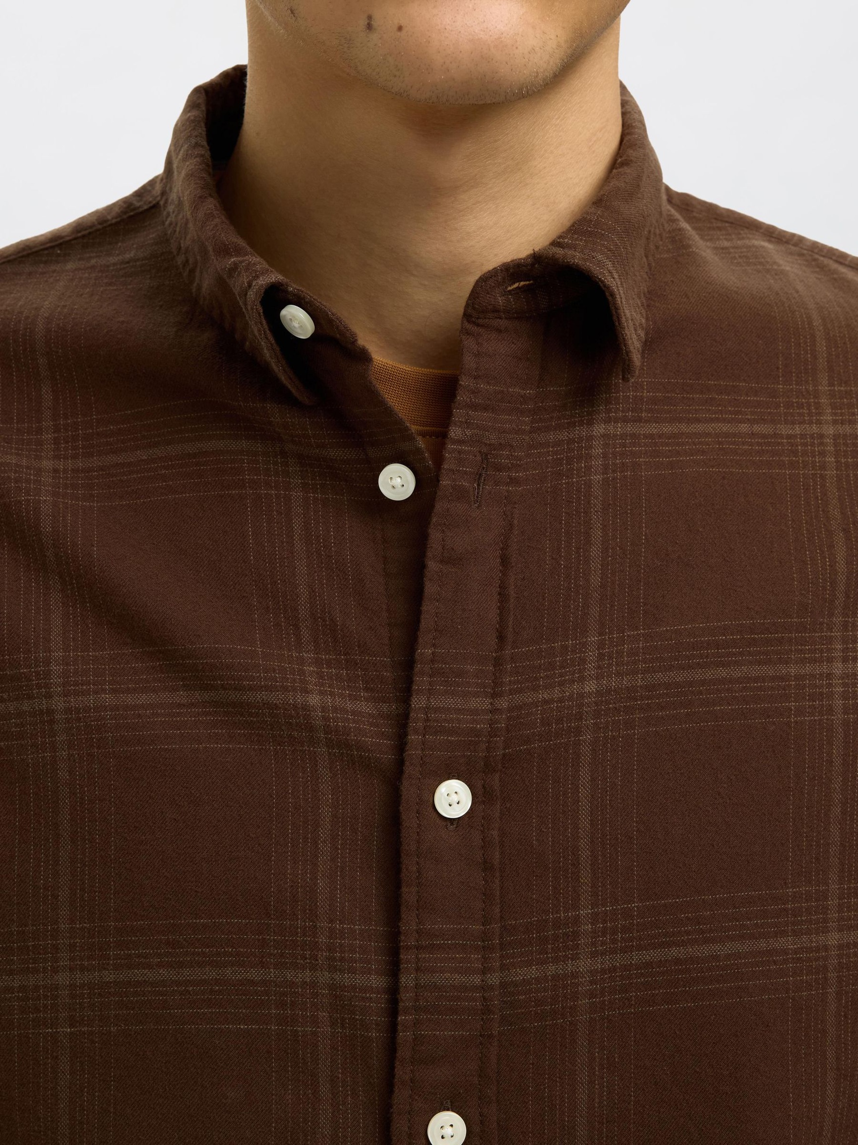 FLANNEL SHIRT, Demitasse, highres