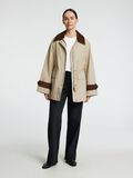Selected BESCHICHTETE BAUMWOLL JACKE, Feather Gray, highres - 16096657_FeatherGray_005.jpg