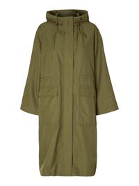 PRENDA CON CAPUCHA PARKA, Martini Olive, highres