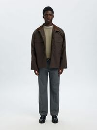 100% COTTON SWEATSHIRT, Vetiver, highres