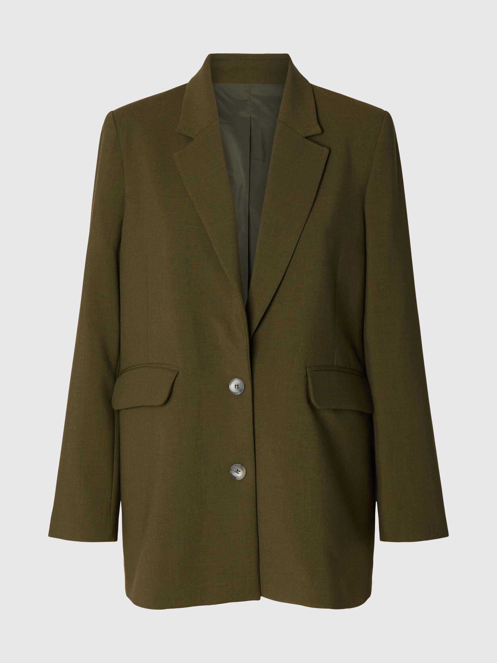 COUPE DÉCONTRACTÉE BLAZER, Fir Green, highres