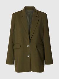 COUPE DÉCONTRACTÉE BLAZER, Fir Green, highres